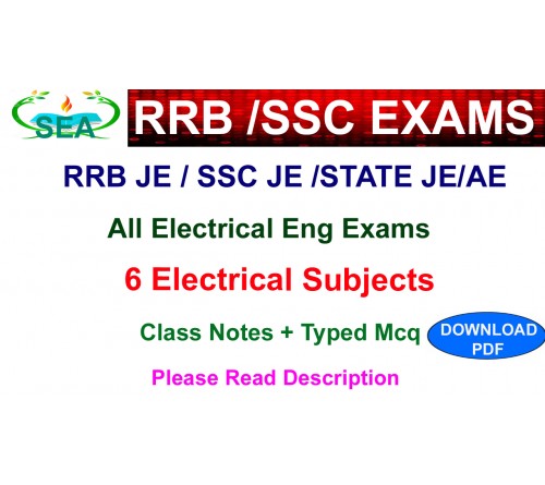 Elecrical Eng pdf for Je Exams - 6 subjects